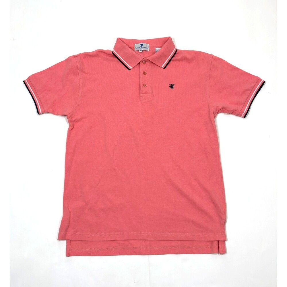 English Sports Shop Bermuda Pink Polo Shirt Short Sleeve - Mens Medium